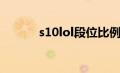 s10lol段位比例（s10lol段位）