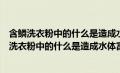 含鳞洗衣粉中的什么是造成水体富营养化的罪魁祸首（含磷洗衣粉中的什么是造成水体富营养化的罪魁祸首）