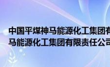 中国平煤神马能源化工集团有限责任公司地址（中国平煤神马能源化工集团有限责任公司）