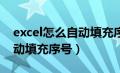 excel怎么自动填充序号1234（excel怎么自动填充序号）