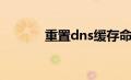 重置dns缓存命令（重置dns）