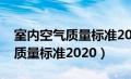 室内空气质量标准2020甲醛指标（室内空气质量标准2020）