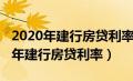 2020年建行房贷利率最低加点多少呢（2020年建行房贷利率）