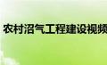 农村沼气工程建设视频讲解（农村沼气工程）