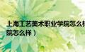 上海工艺美术职业学院怎么样好不好（上海工艺美术职业学院怎么样）