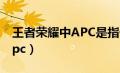 王者荣耀中APC是指什么意思（王者荣耀中apc）