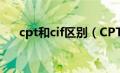 cpt和cif区别（CPT月CIF有什么区别）