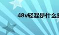 48v轻混是什么意思（48v轻混）