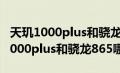 天玑1000plus和骁龙865plus哪个好（天玑1000plus和骁龙865哪个好）