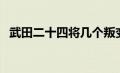 武田二十四将几个叛变了（武田二十四将）