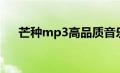 芒种mp3高品质音乐下载（芒种mp3）