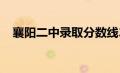 襄阳二中录取分数线2023年（襄阳二中）