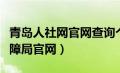 青岛人社网官网查询个人社保（青岛市社会保障局官网）