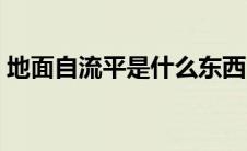 地面自流平是什么东西（自流平是什么意思）