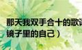 那天我双手合十的歌词（那天我双手合十看着镜子里的自己）