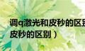 调q激光和皮秒的区别去老年斑（调q激光和皮秒的区别）