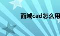 面域cad怎么用（cad怎么用）