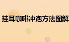 挂耳咖啡冲泡方法图解（挂耳咖啡冲泡方法）