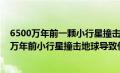 6500万年前一颗小行星撞击地球导致了什么的灭绝（6500万年前小行星撞击地球导致什么灭绝）