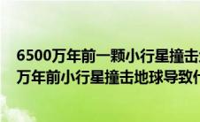 6500万年前一颗小行星撞击地球导致了什么的灭绝（6500万年前小行星撞击地球导致什么灭绝）