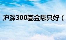 沪深300基金哪只好（沪深300基金哪个好）