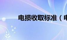 电损收取标准（电损一般是多少）