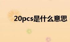 20pcs是什么意思（pcs是什么意思）