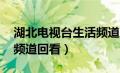 湖北电视台生活频道 回看（湖北电视台生活频道回看）