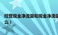 经营现金净流量和现金净流量的区别（经营现金净流量是什么）