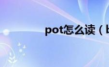 pot怎么读（both怎么读）