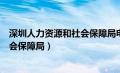 深圳人力资源和社会保障局电话12333（深圳人力资源和社会保障局）