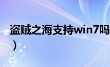 盗贼之海支持win7吗（盗贼之海win7能玩吗）