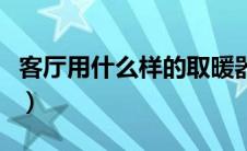 客厅用什么样的取暖器（客厅用什么取暖器好）