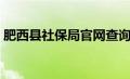 肥西县社保局官网查询（肥西县社保局官网）