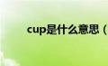 cup是什么意思（use是什么意思）