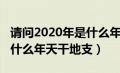 请问2020年是什么年?天干为什么?（2020是什么年天干地支）