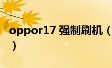 oppor17 强制刷机（oppor17强制解锁刷机）