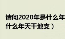 请问2020年是什么年?天干为什么?（2020是什么年天干地支）