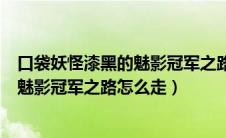 口袋妖怪漆黑的魅影冠军之路怎么走出去（口袋妖怪漆黑的魅影冠军之路怎么走）