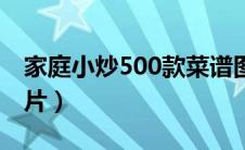 家庭小炒500款菜谱图片（家庭小炒500款图片）