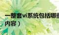 一整套vi系统包括哪些（整套VI系统包括哪些内容）