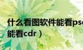 什么看图软件能看psd缩略图（什么看图软件能看cdr）