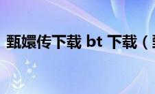 甄嬛传下载 bt 下载（甄嬛传下载迅雷下载）