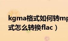 kgma格式如何转mp3 格式工厂（kgma格式怎么转换flac）