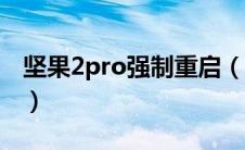 坚果2pro强制重启（坚果pro2死机如何重启）