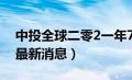 中投全球二零2一年7月最新消息（中投全球最新消息）