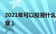 2021年可以投资什么（2021年可以投资的行业）