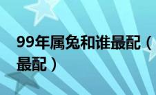 99年属兔和谁最配（99年属兔的和什么属相最配）