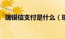 瑞银信支付是什么（瑞银信官网支付牌照）