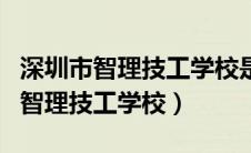 深圳市智理技工学校是公办还是民办（深圳市智理技工学校）